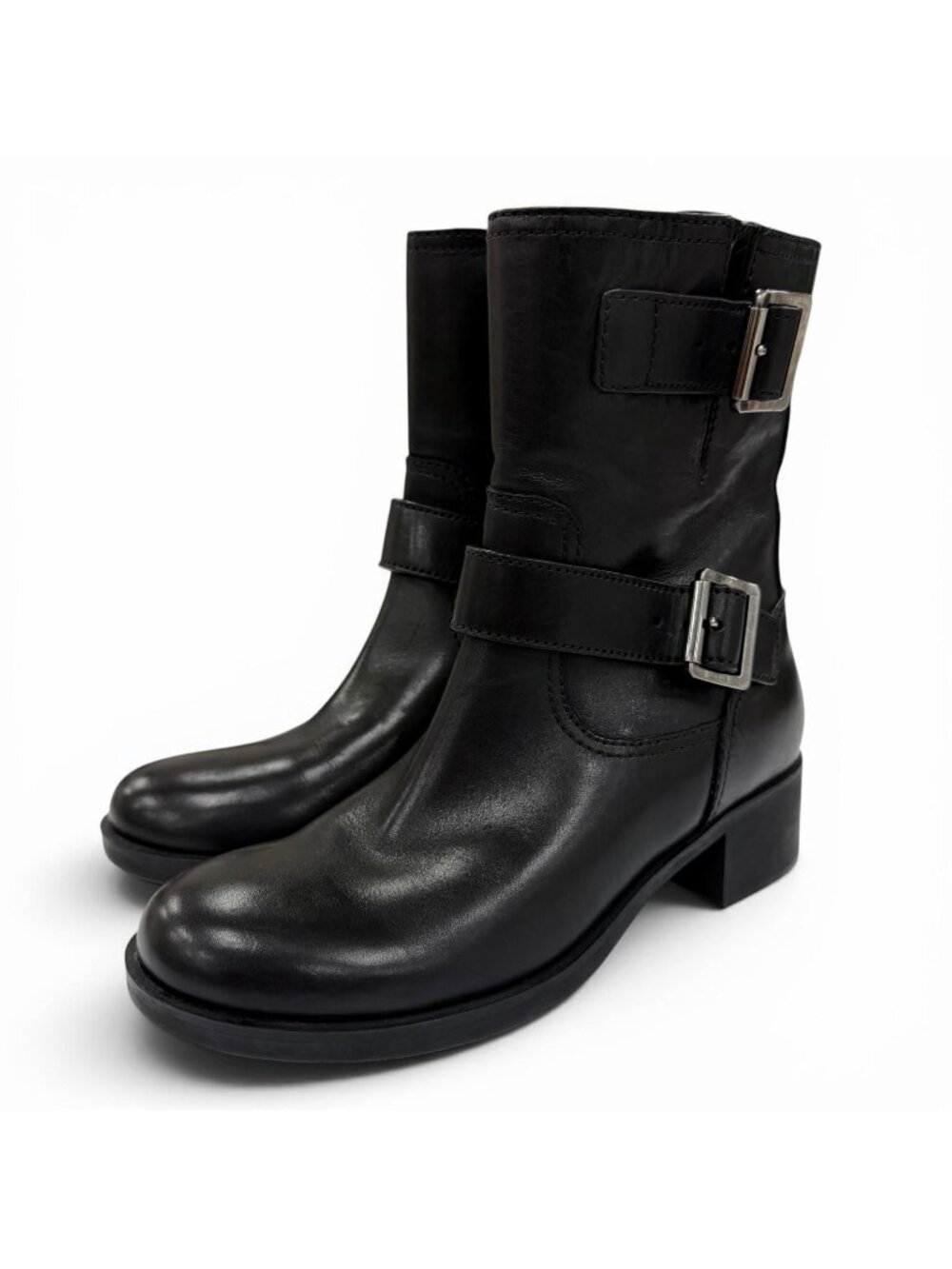 Prada Belt Boot Black
